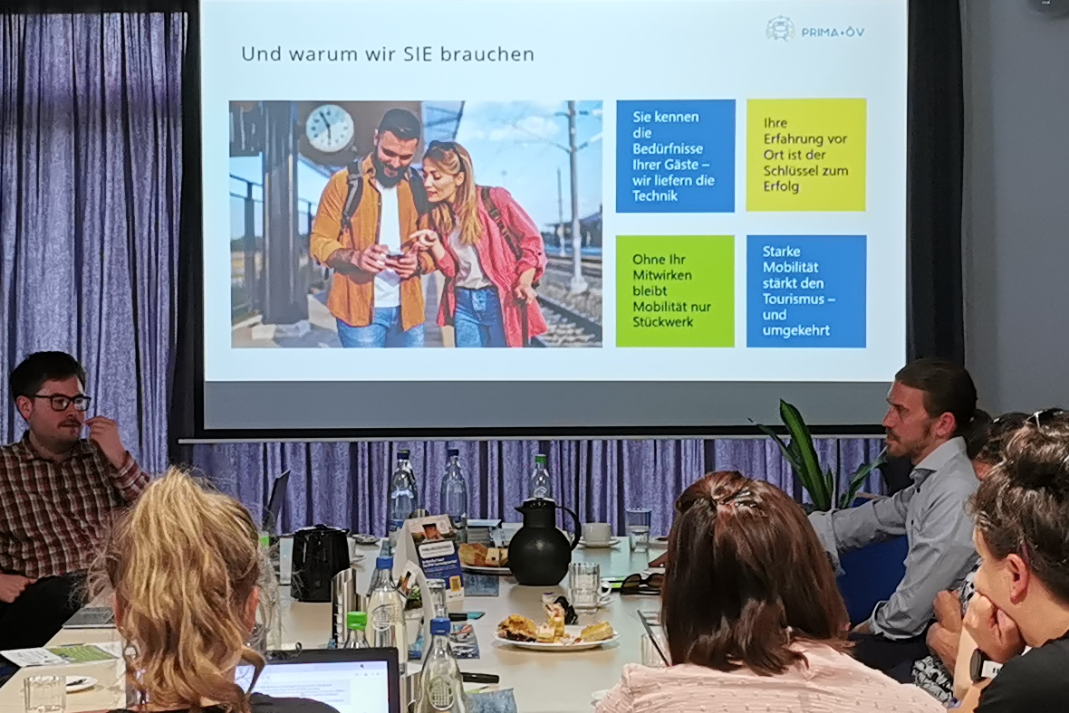 Rückblick: Informationsveranstaltung zum Projekt PriMa+ÖV am Bärwalder See